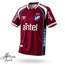 Camisa de Goleiro Nacional do Uruguai 2026/2027 Vermelha Premium | Allteams Imports