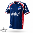 Camisa de Goleiro Nacional do Uruguai 2026/2027 Azul Marinho Premium | Allteams Imports