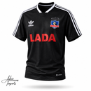 Camisa Retrô Colo-Colo 1991 Away Preta Lada Premium | Allteams Imports