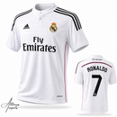 Camisa Retrô Real Madrid 2014/15 Home Cristiano Ronaldo 7 Premium | Allteams Imports