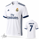 Camisa Retrô Real Madrid 2016/17 Home Cristiano Ronaldo 7 Premium | Allteams Imports