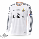 Camisa Retrô Real Madrid 2013/14 Final da Champions Manga Longa Premium | Allteams Imports