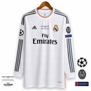 Camisa Retrô Real Madrid 2013/14 Final da Champions Manga Longa Premium | Allteams Imports