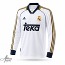 Camisa Retrô Real Madrid 1998/00 Home Manga Longa Premium | Allteams Imports