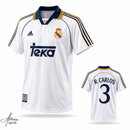 Camisa Retrô Real Madrid 1998/00 Home Roberto Carlos Teka Premium | Allteams Imports