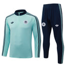 Conjunto de Treino de Inverno Alemanha 2026/27 Verde-Claro e Azul-Marinho