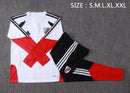 Conjunto de Treino de Inverno River Plate 2026/27 Branco e Preto