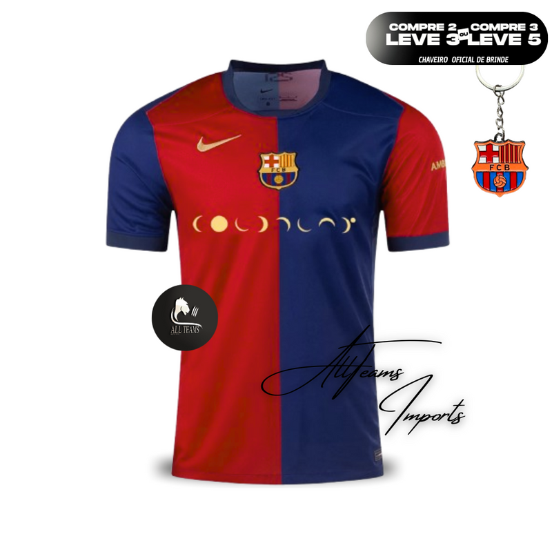 Camisa Barcelona X COLDPLAY Home Soccer Jersey 2024/25