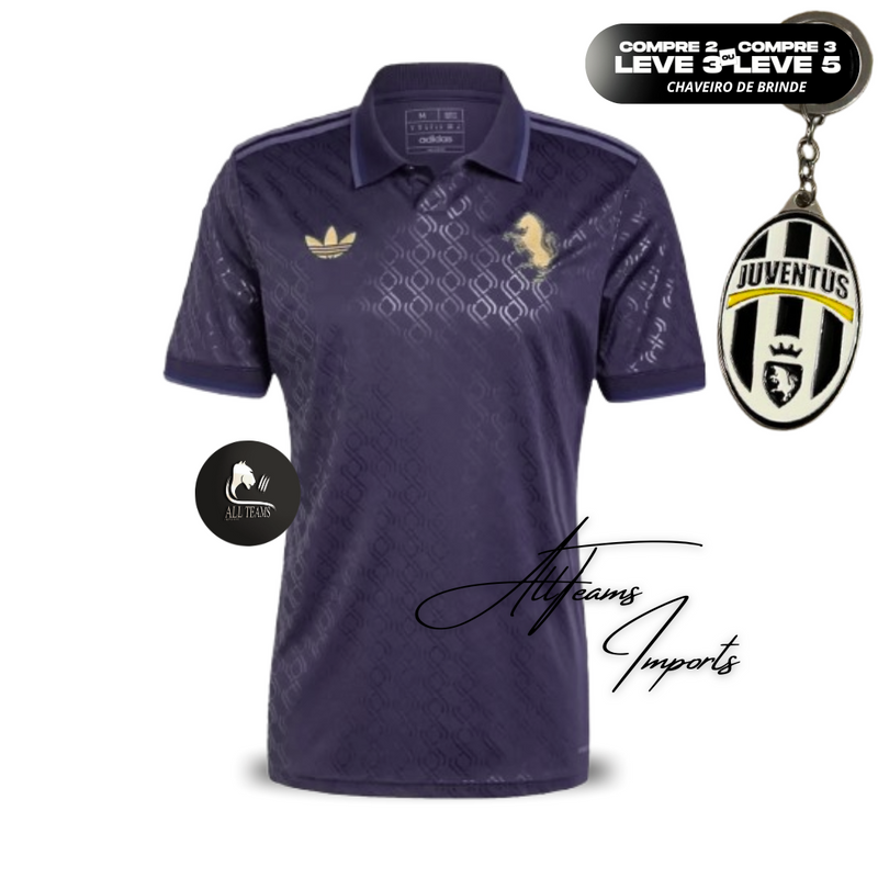 Camisa de futebol reserva da Juventus 2024/25 (Masculino)