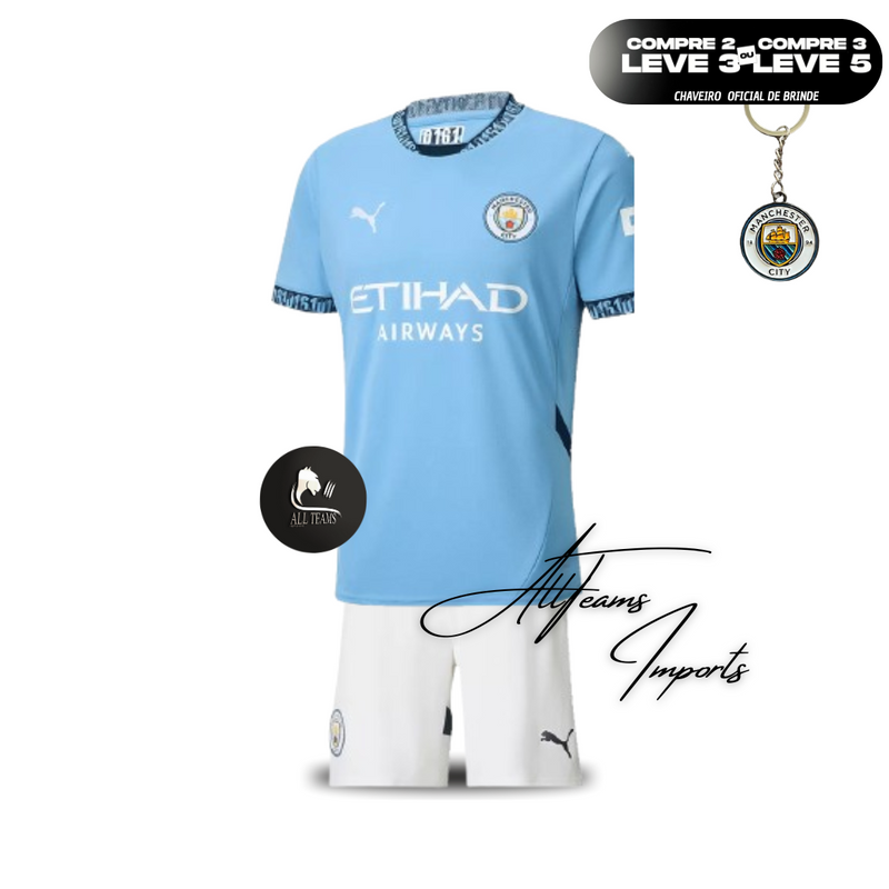 Kit Infantil Manchester City 24/25