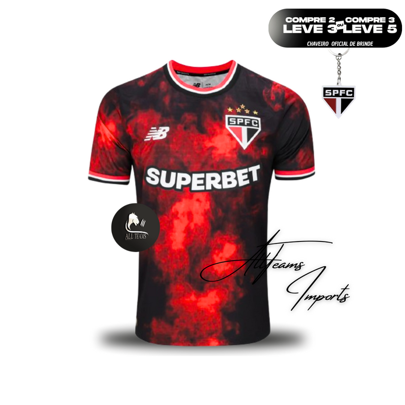 Camisa Torcedor São Paulo Comemorativa New Balance 24/25