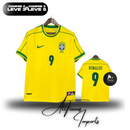 Camisa Retro 1998 RONALDO Seleção Brasileira