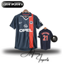 Camisa Retro PSG Ronaldinho Gaucho 2001/02