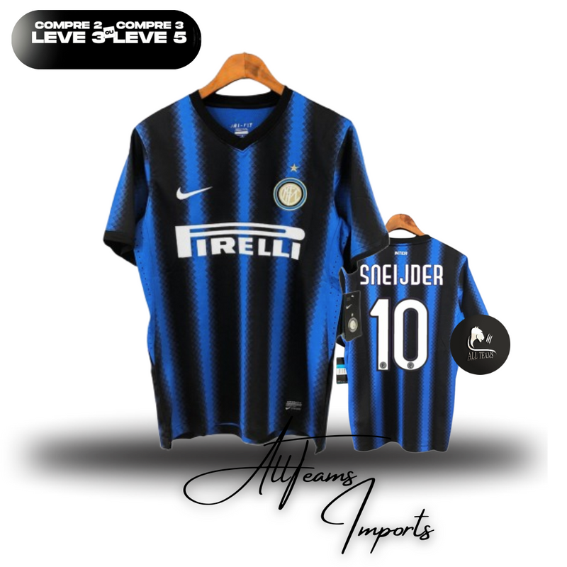 Camisa Retro 2010 Inter de Milão SNEIJDER