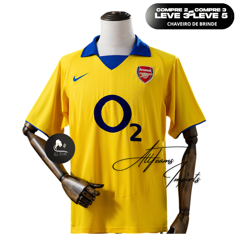 Camisa Arsenal Retro 2003 - Allteams Imports