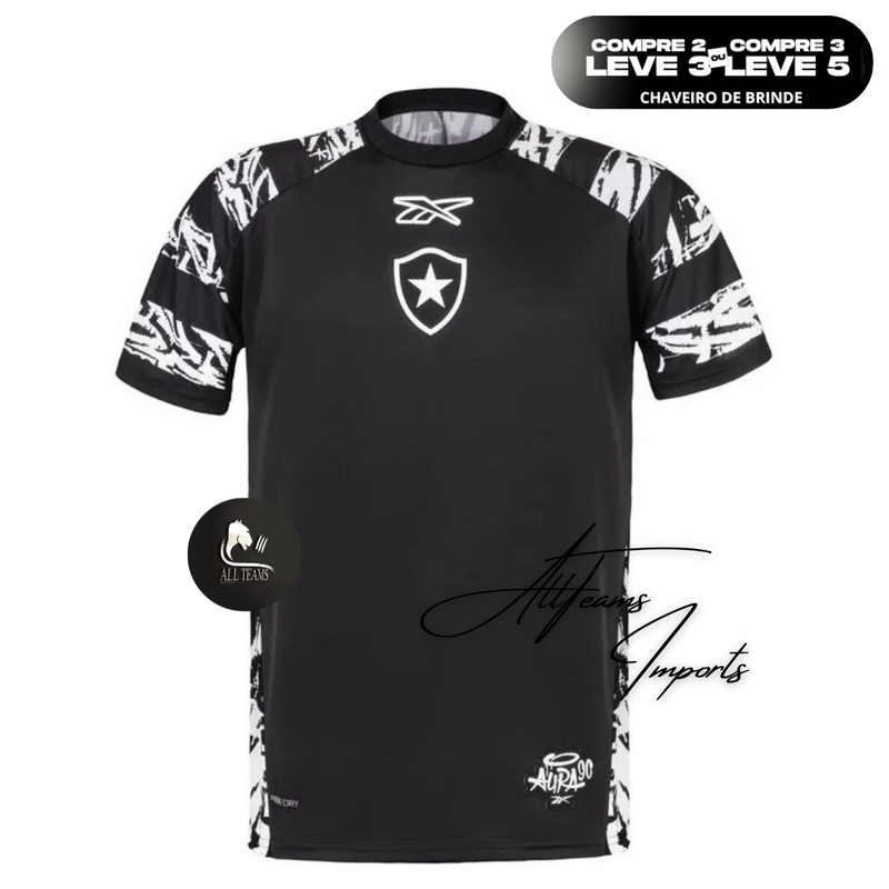 Camisa Botafogo Aura90 25/26 Torcedor Masculino - Allteams Imports