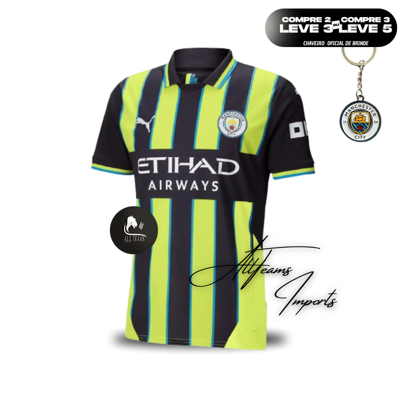 Men's Manchester City Away Soccer Jersey 2024/25