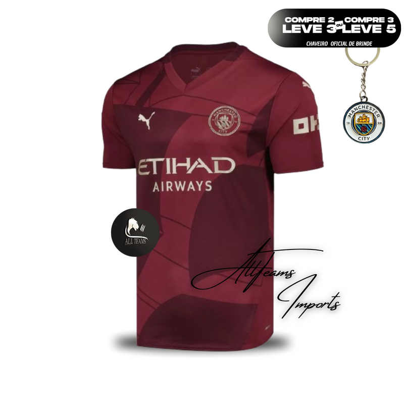 Manchester City Third Away Soccer Jersey 2024/25