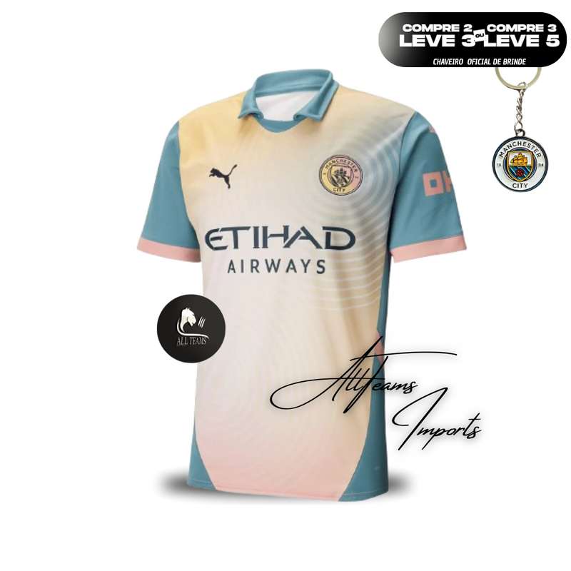 Manchester City Fourth Away Soccer Jersey 2024/25 - Definitely City
