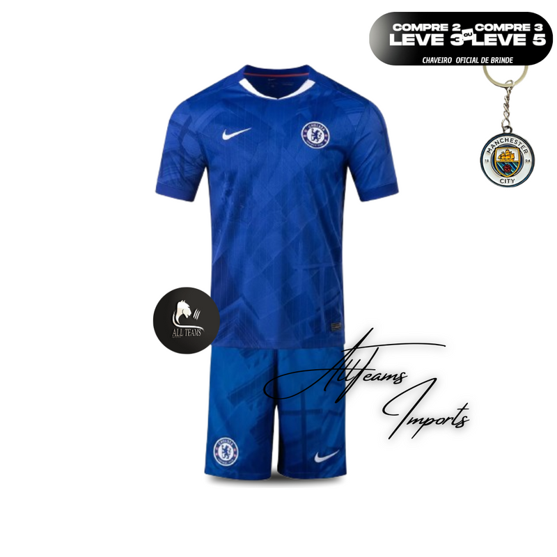 Kids Chelsea Home Jersey Kit 2025/26
