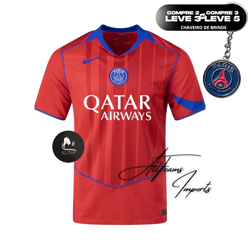 Camisa Torcedor III PSG 25/26 (Masculino)