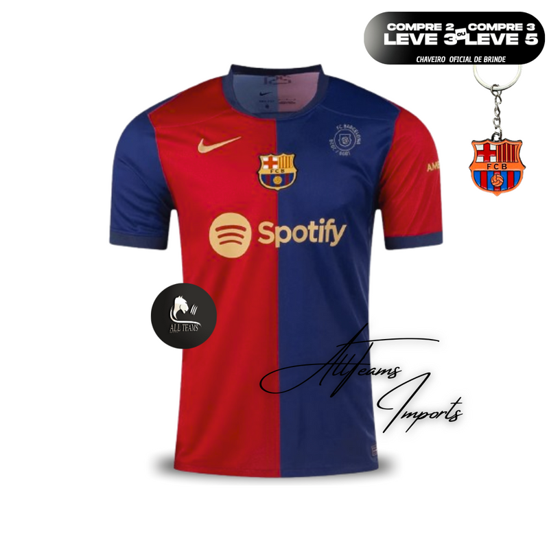 Camisa Barcelona 125th Anniversary Home Soccer Jersey 2024/25