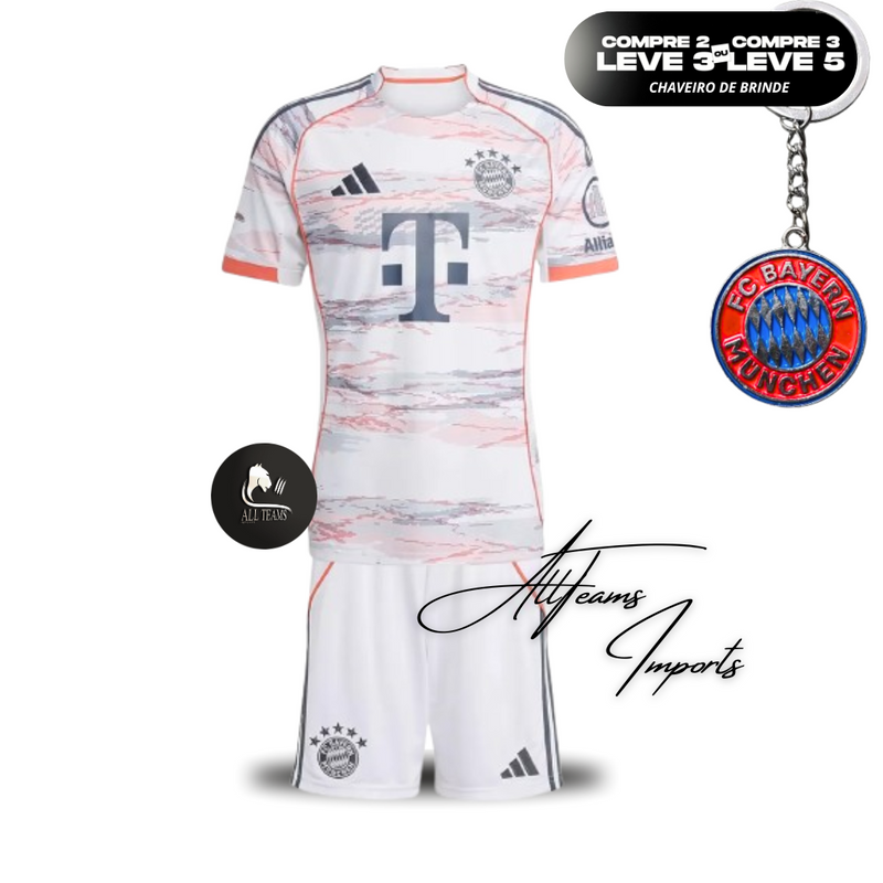Kit Infantil Bayern de Munique (Camisa + Shorts) 2025/26
