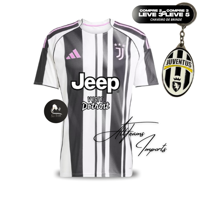 Camisa de futebol masculina Juventus Home 2025/26