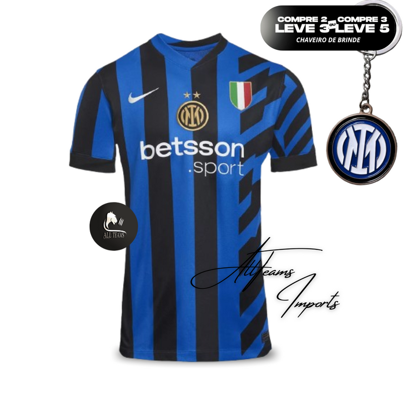 Camisa de futebol masculina do Inter de Milão 2024/25 (Masculino)
