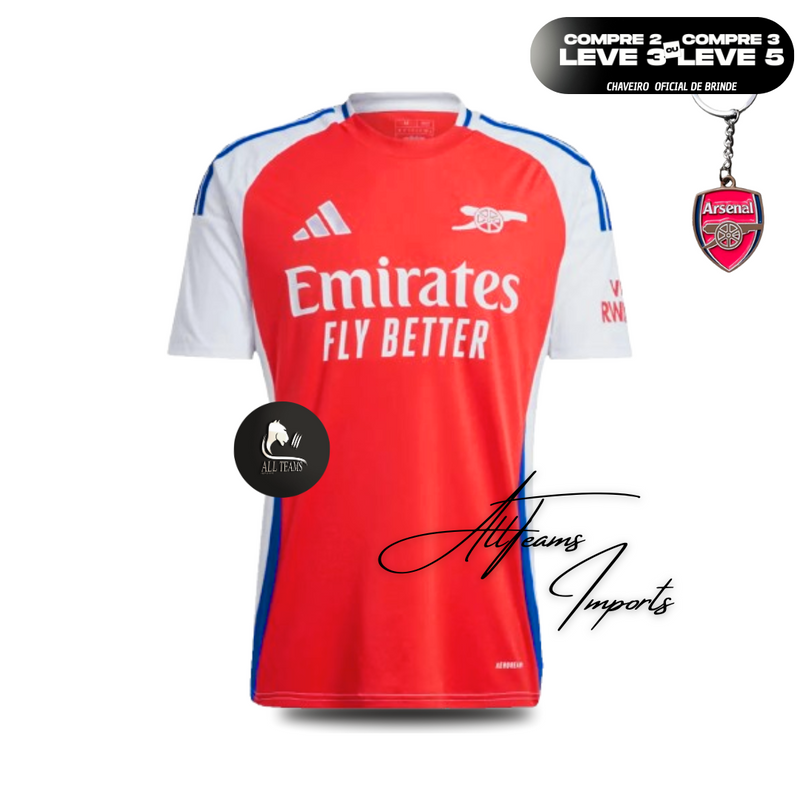 Arsenal Home Soccer Jersey 2024/25
