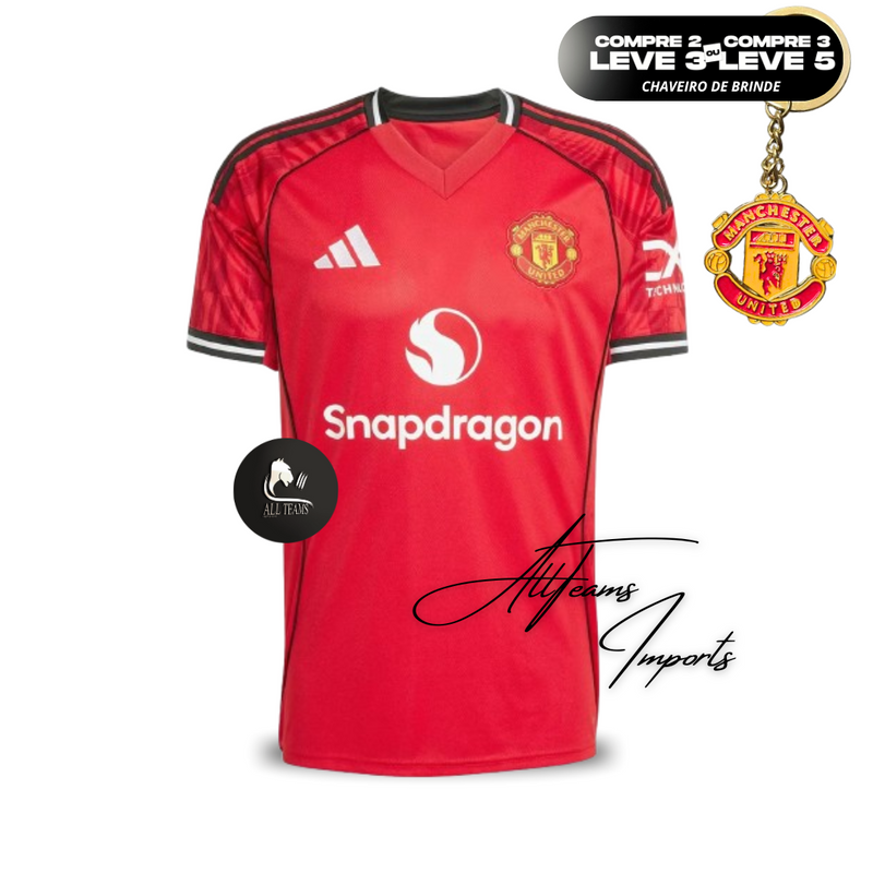 Manchester United Home Jersey 2025/26 MASCULINO