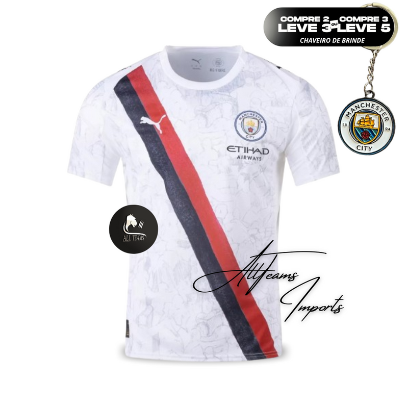 Manchester City KidSuper Soccer Jersey 2025/26 White
