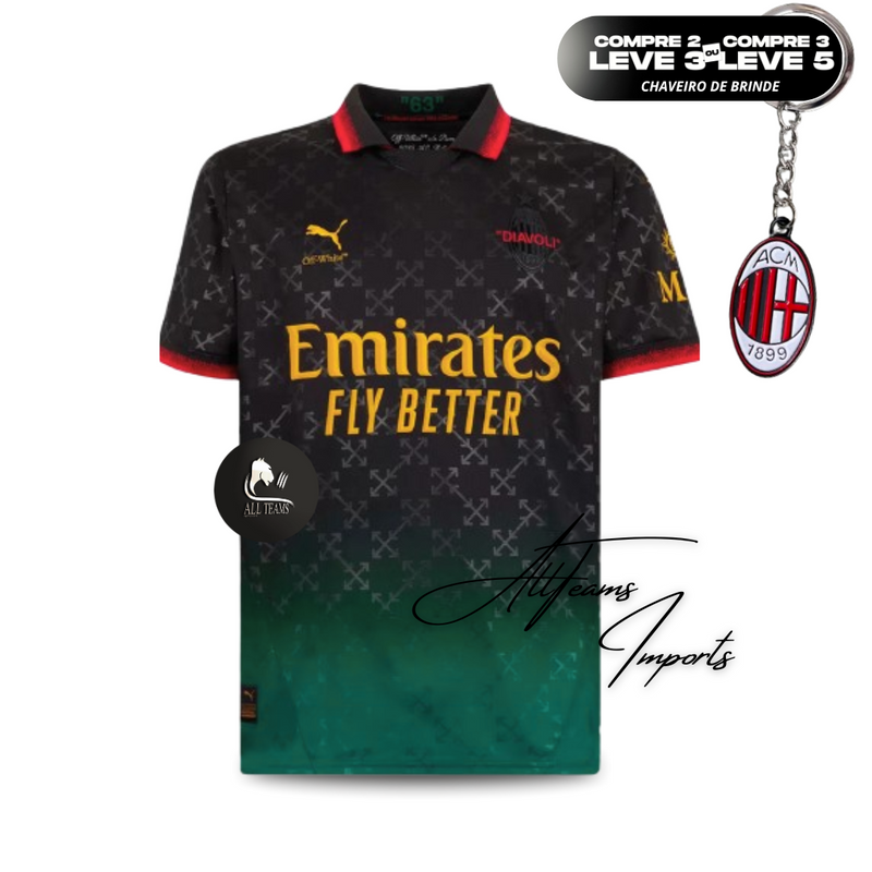 Milan Fourth Away Soccer Jersey 2024/25 (Masculino )