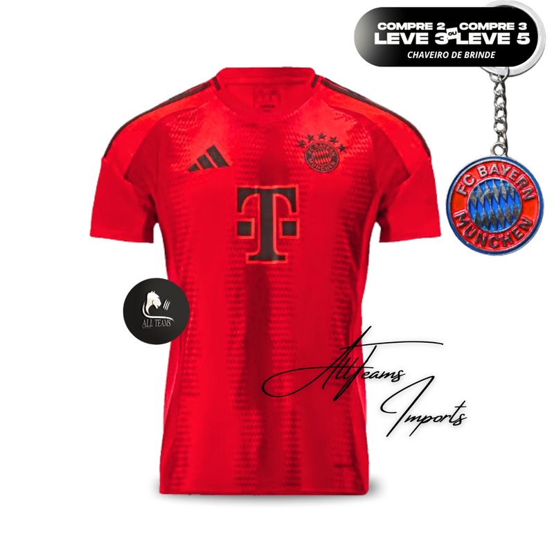 Camisa de futebol titular do Bayern de Munique 2024/25 (Masculino)