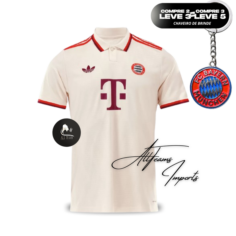 Camisa reserva do Bayern de Munique 2024/25 masculina - UCL