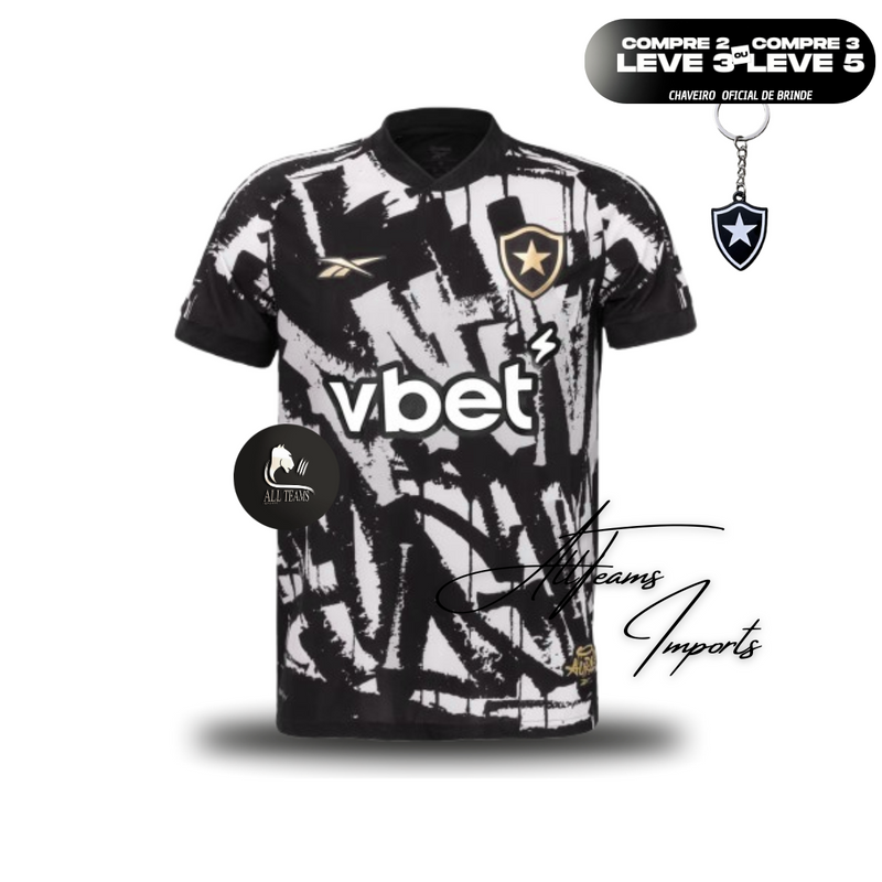 Camisa Reebok 4 Botafogo Masculina 25/26