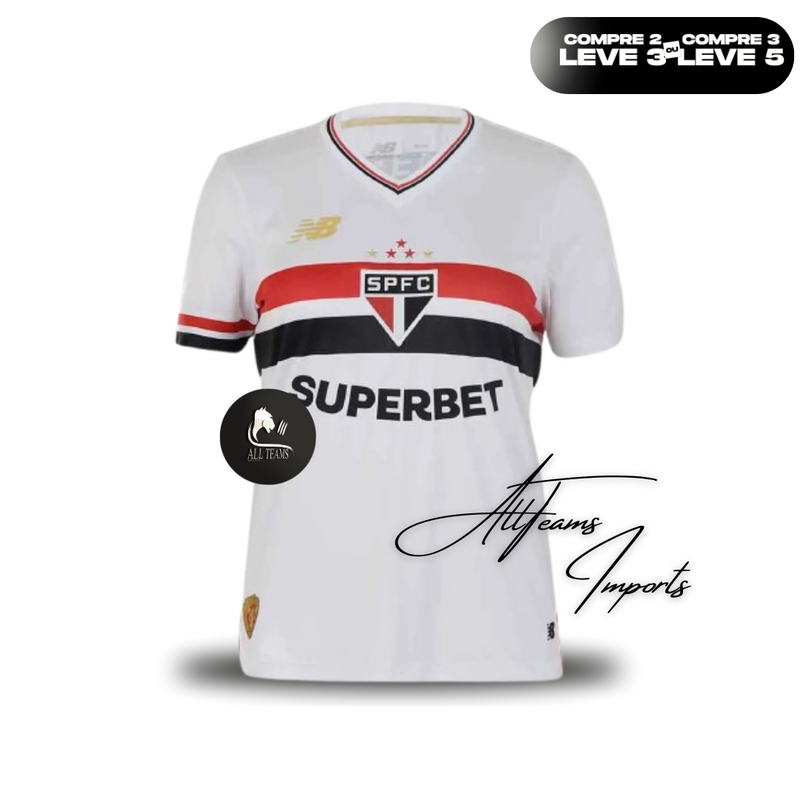 Camisa Torcedor São Paulo 25/26 (Feminina)