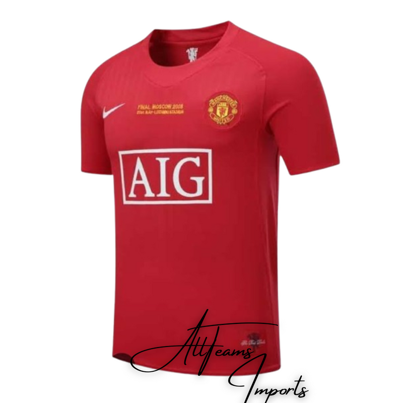 Camisa Retro Manchester United Ano 2008