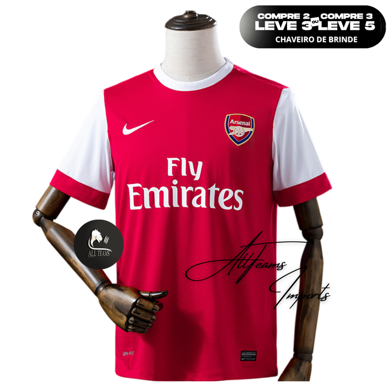 Camisa Arsenal Retro 2010/11 - Allteams Imports