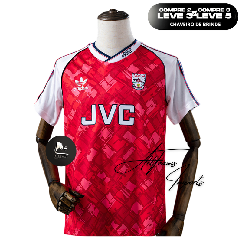 Camisa Arsenal Retro 1990/92- Allteams Imports