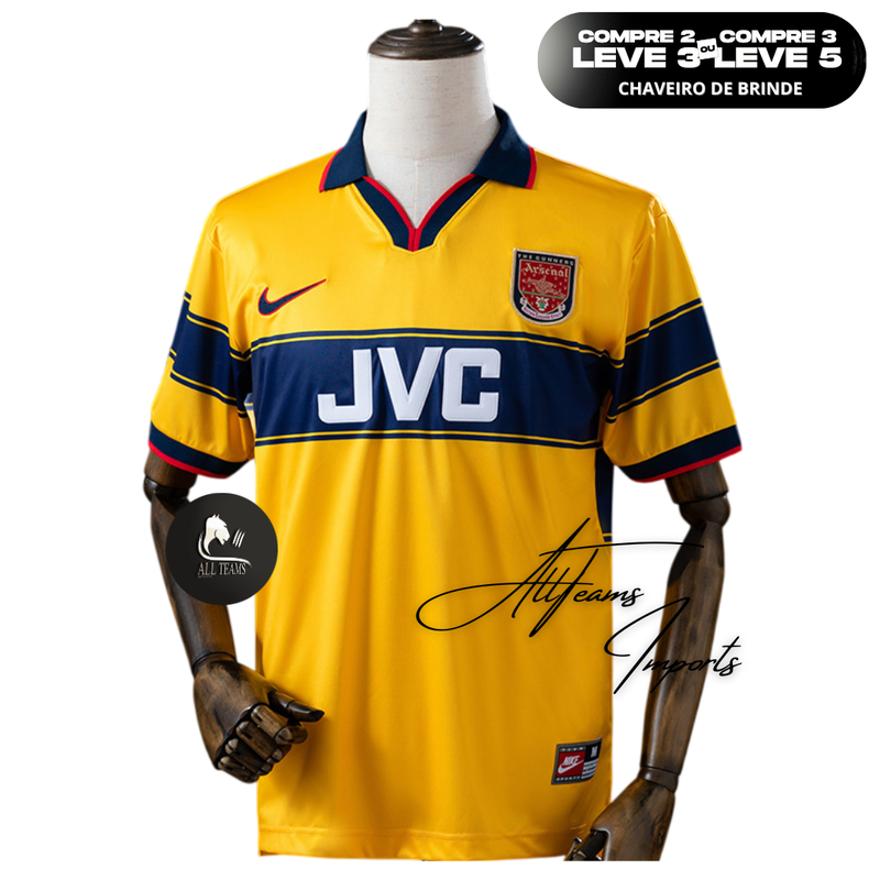 Camisa Arsenal Retro 1997-99- Allteams Imports