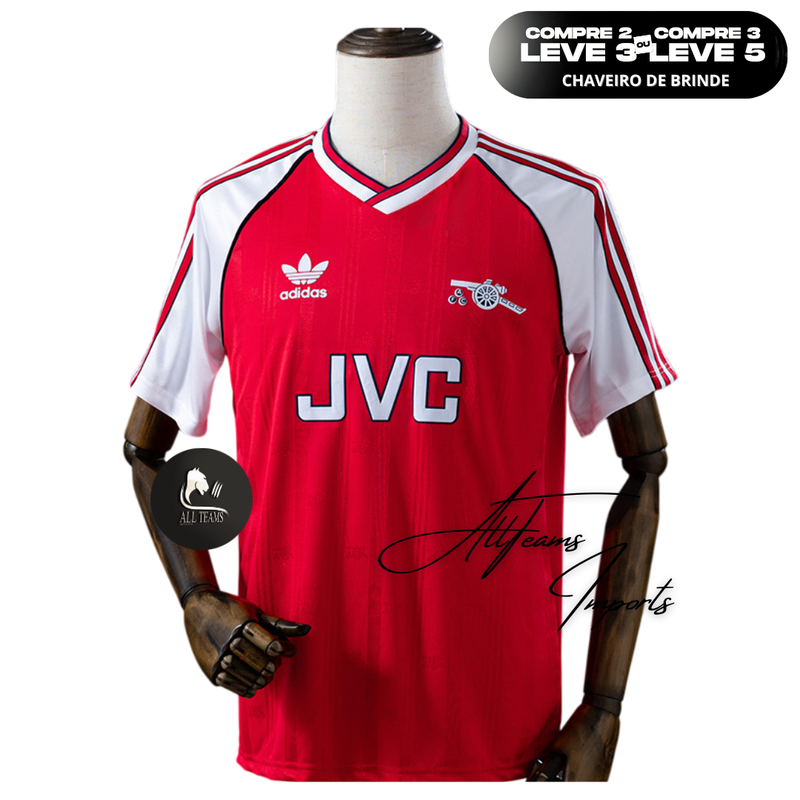 Camisa Arsenal Retro 1988/90 - Allteams Imports