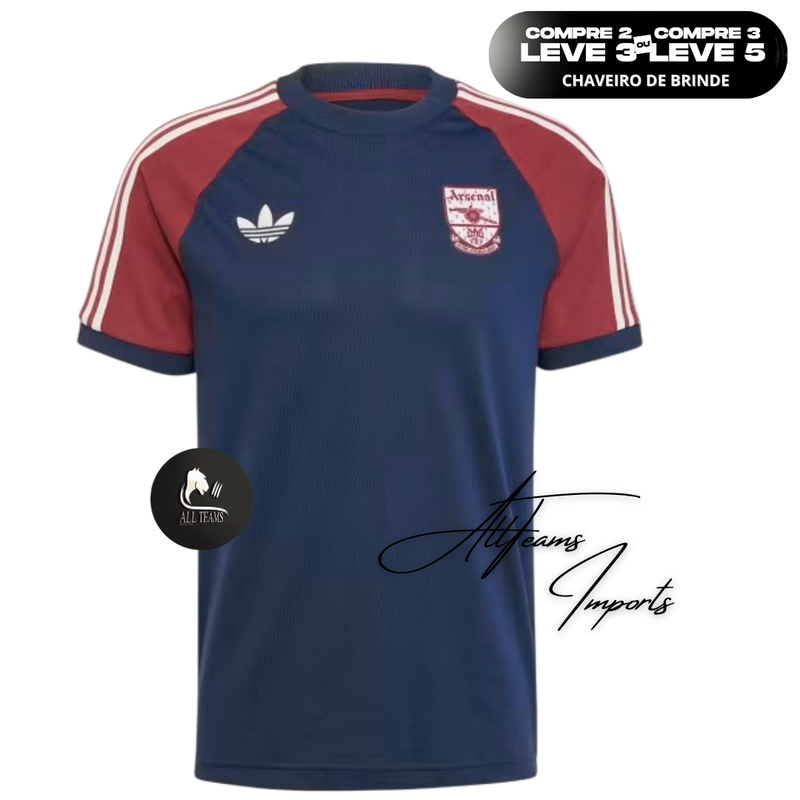 Camisa Arsenal Modelo Classico  - Allteams Imports