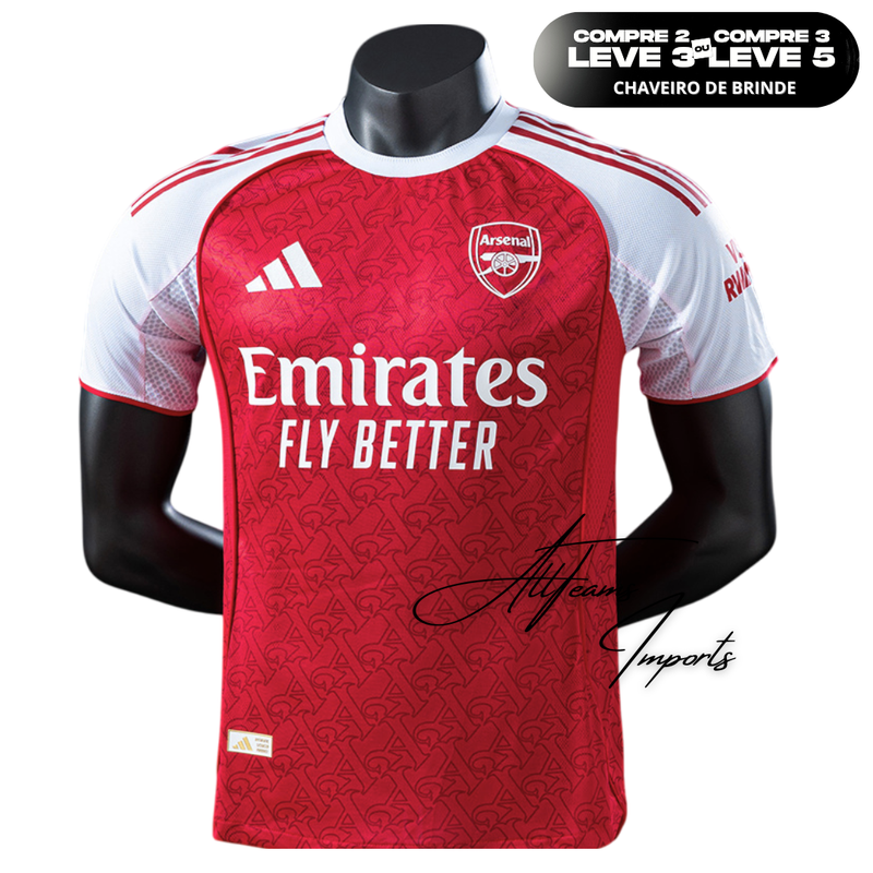 Camisa Arsenal Jogador Autentic 25/26 (Masculino) - Allteams Imports
