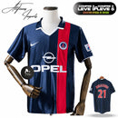 Camisa Retro PSG 2001-02 - RONALDINHO GAUCHO - PERSONALIZADA