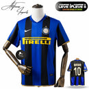 Camisa Retro Inter de Milão 2008/09 - ADRIANO IMPERADOR - PERSONALIZADA