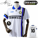 Camisa II Retro Inter de Milão 1998 - RONALDO - PERSONALIZADA