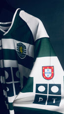 Camisa GG Retrô Sporting 2002 - C. Ronaldo - Primeiro Time no Profissional