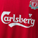 Camisa Liverpool 2006/08 (Final Champios) - Manga Longa - Allteams Imports