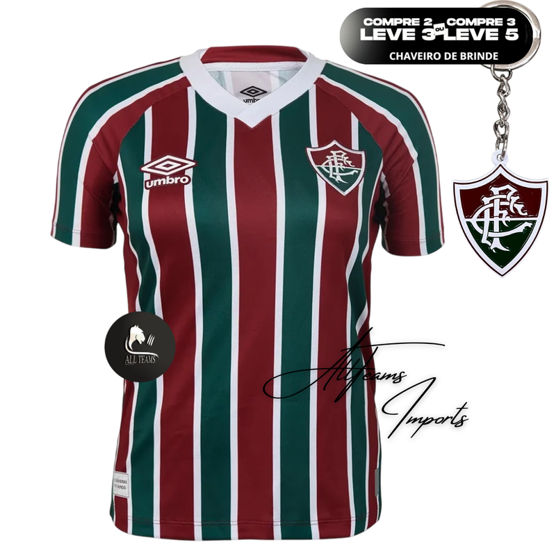 Camisa Fluminense 25/26 (Feminino) Torcedor - Allteams Imports